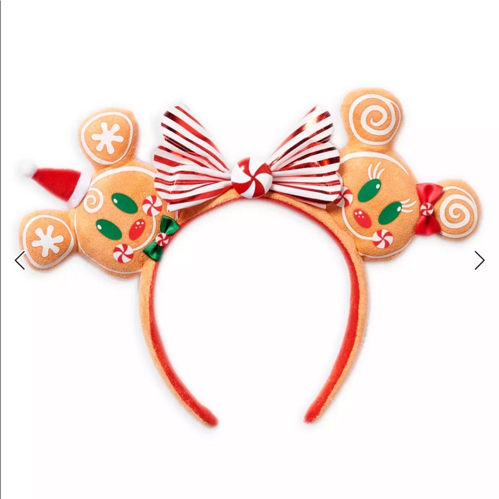 Disney Parks Christmas Gingerbread Ears